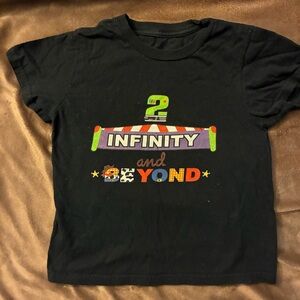 Gildan Black Kids Tee with Infinity Design